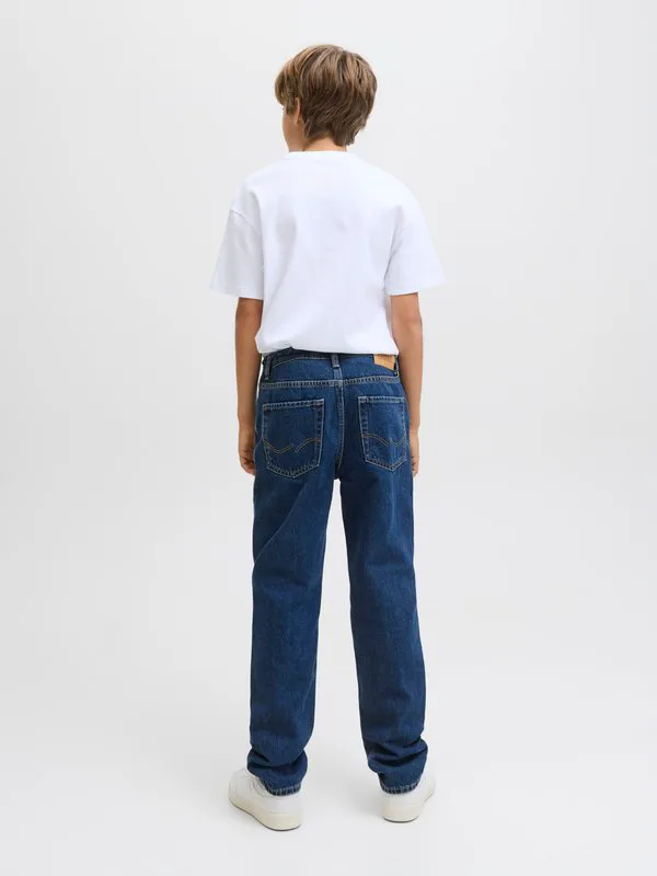 Джинсы-Клеш iclark lange Jack & Jones Junior, Blau — фото 3