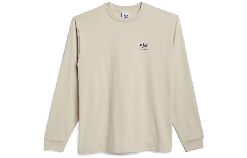 Футболка унисекс бежевая Adidas, бежевый
