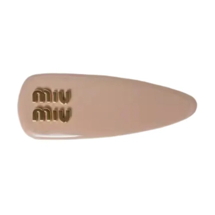 Заколка для волос MIU MIU Nude Pink — фото 4