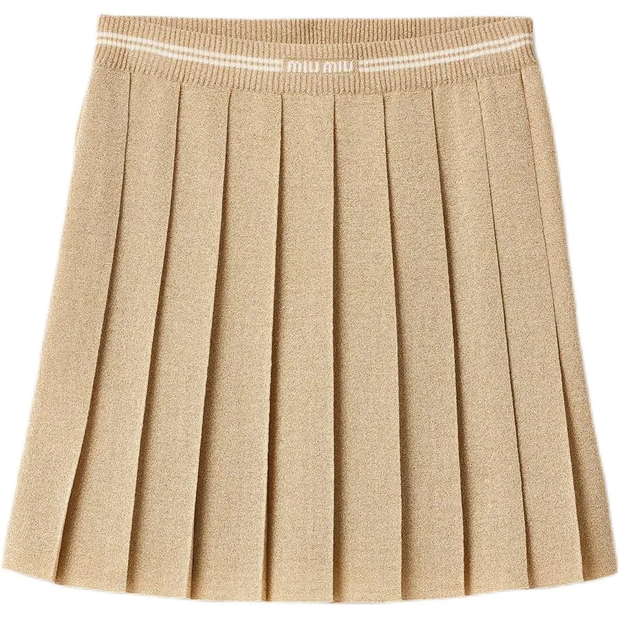 MIU MIU Повседневная короткая юбка Women's Brown