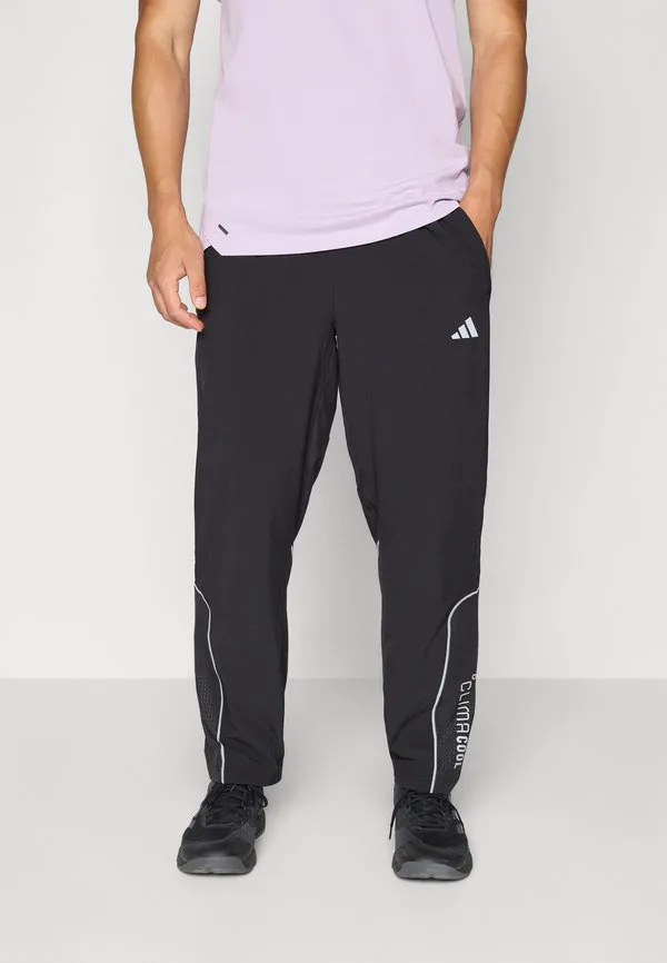 Технологичные спортивные штаны Adidas Performance, Black/Halo Silver-Coloured