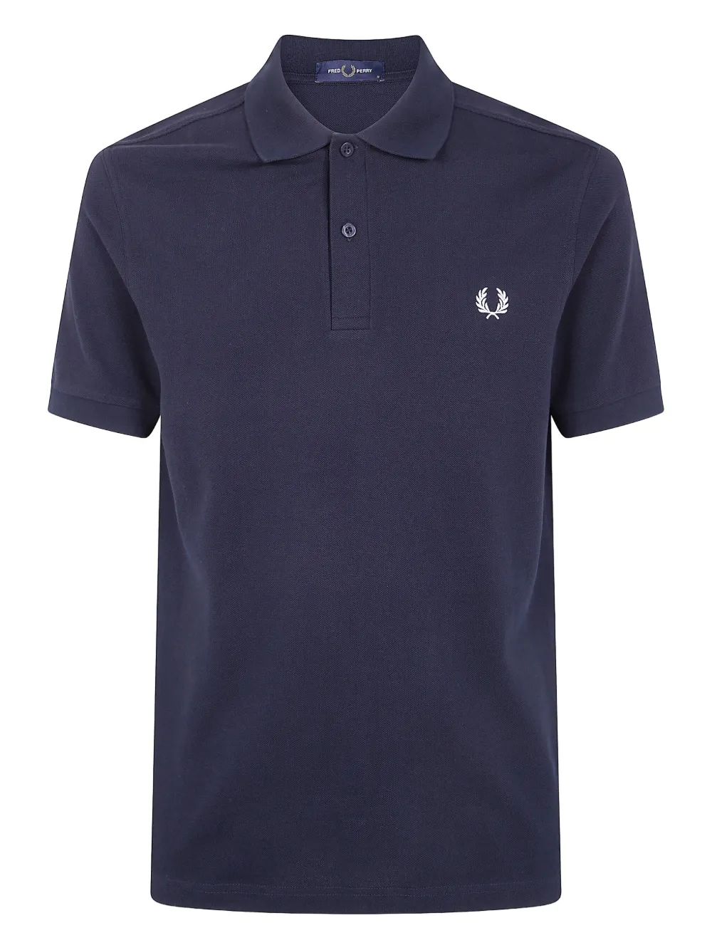 

Рубашка-поло с вышитым лавровым венком Fred Perry, синий