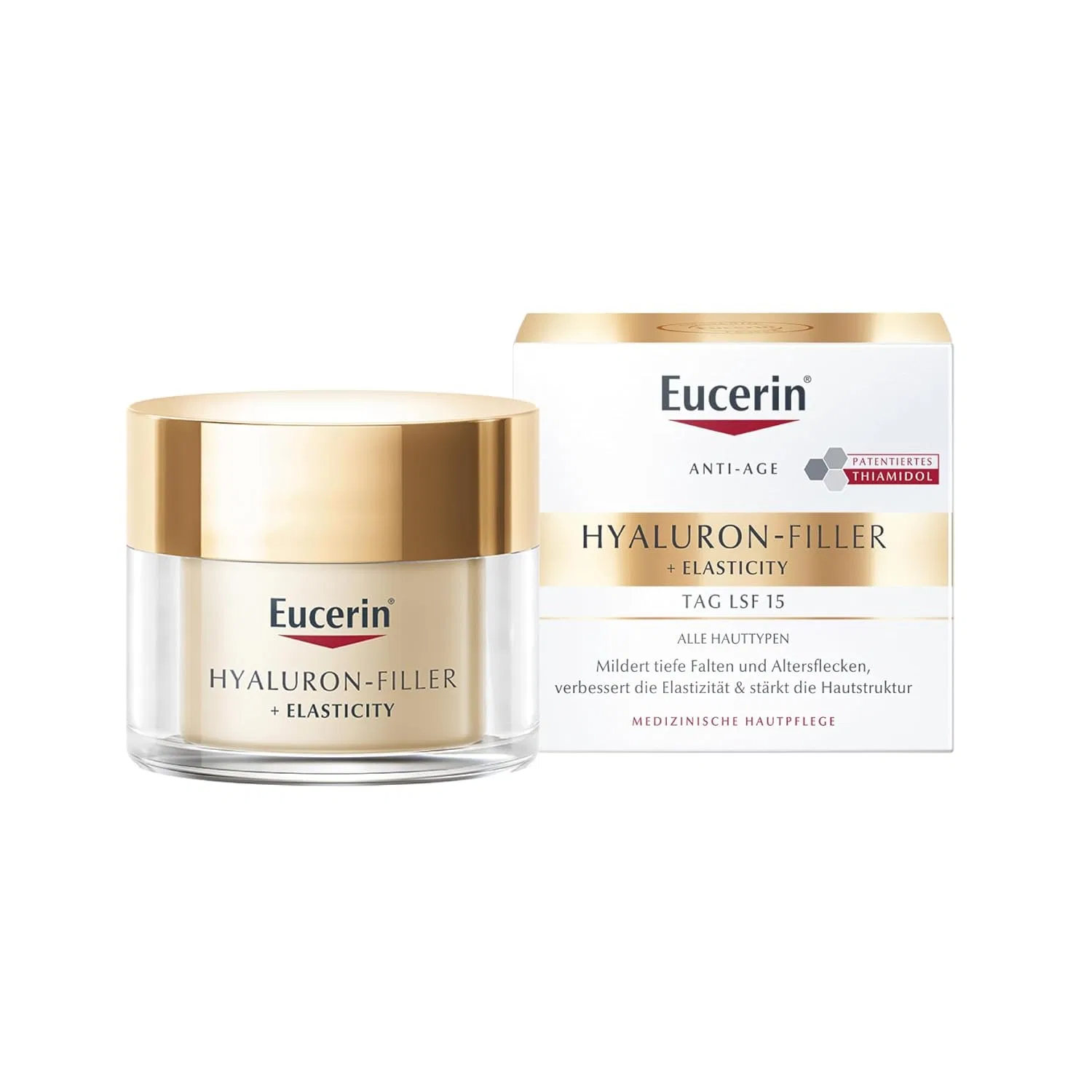 Крем для лица SPF EUCERIN Дневной «Hyaluronfiller Elasticity Gg» от