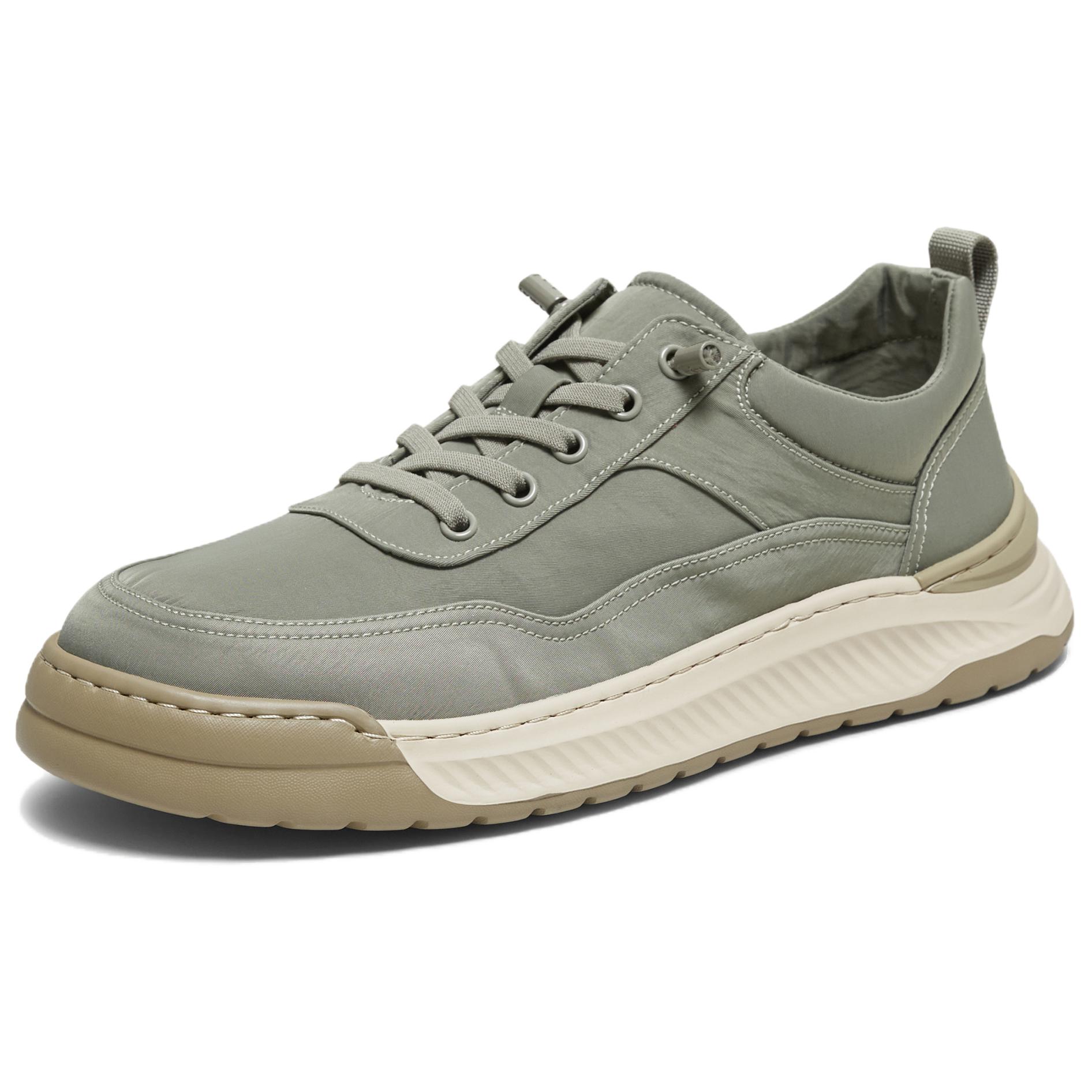 Мужские повседневные туфли Low top TATA, зеленый — фото 4