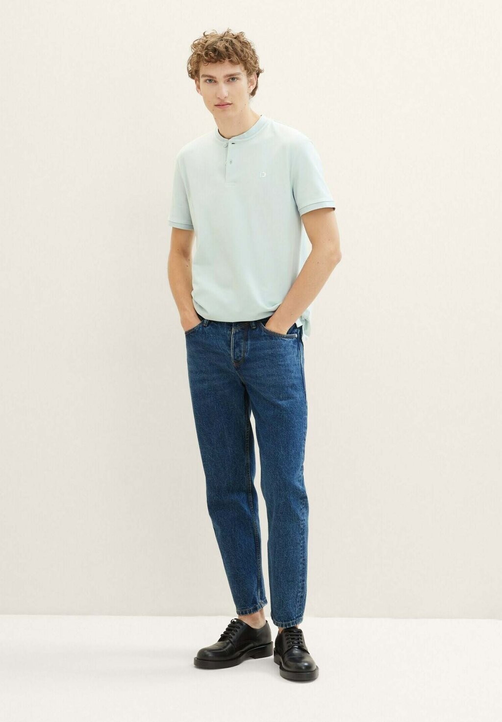 

Базовая футболка MIT BOMBERKRAGEN TOM TAILOR DENIM, мята