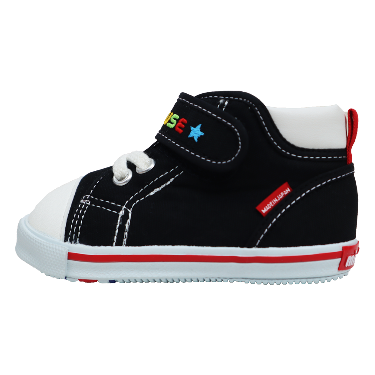 

Высокие туфли для малышей (для младенцев и малышей) MIKI HOUSE, черный