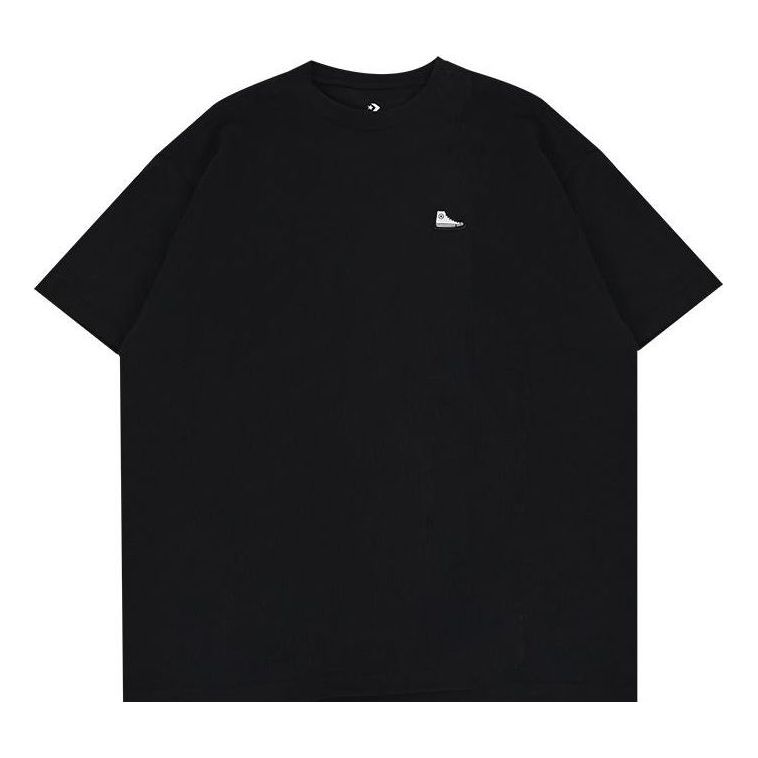 

Футболка Converse Go-To Sneaker Patch T-Shirt 'Black', черный