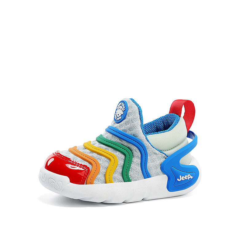 Кроссовки Jeep Toddler Shoes TD Low-top White/red, белый/синий — фото 2