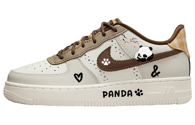 

Женские кроссовки для скейтбординга Nike Air Force 1, Light Brown