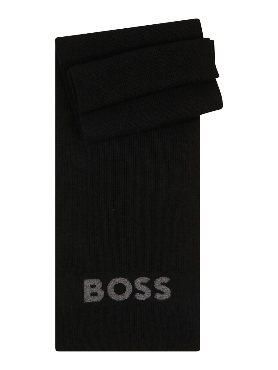 

Шарф BOSS Scarf Elio, черный