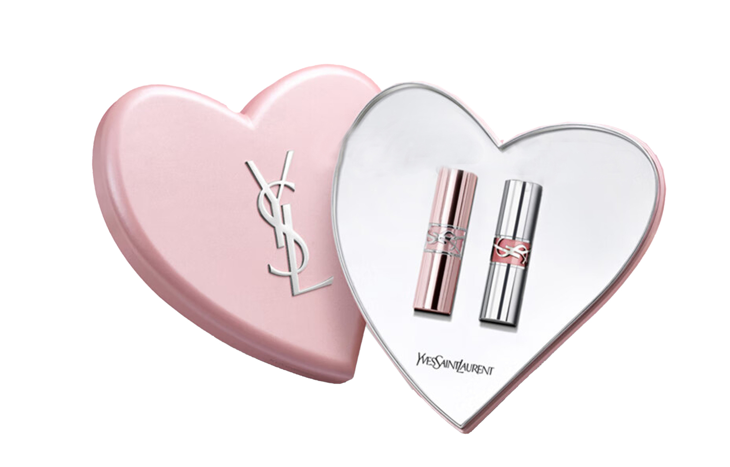 

SAINT LAURENT Paris Limited круглый тюбик розовый тюбик звездная коробка помады легко растушевываются тон 3.2g+3.1g