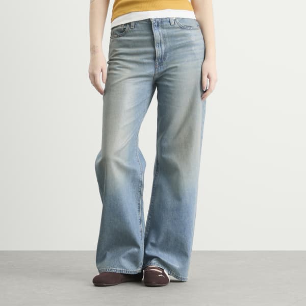 Джинсы Ribcage с широкими штанинами h223 Levi'S, High Gloss — фото 2