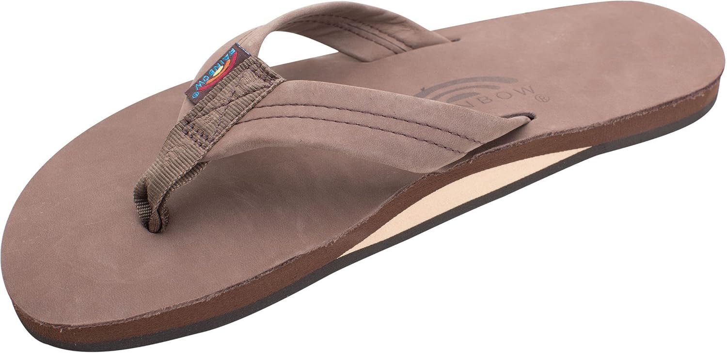 

Мужские сандалии Rainbow Single Layer Premier из кожи Rainbow Sandals
