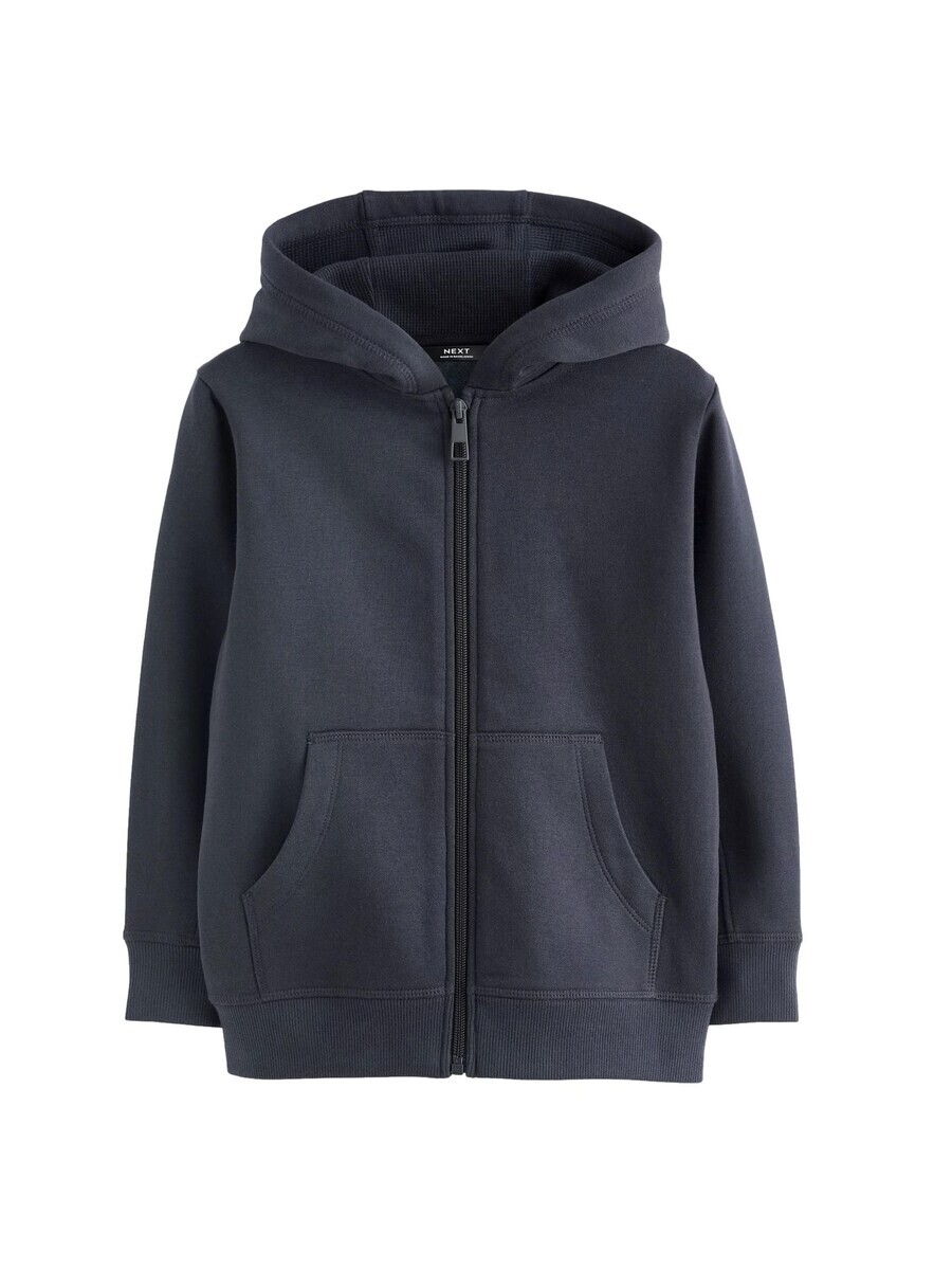 

Худи Next Zip-Up Hoodie, темно-синий