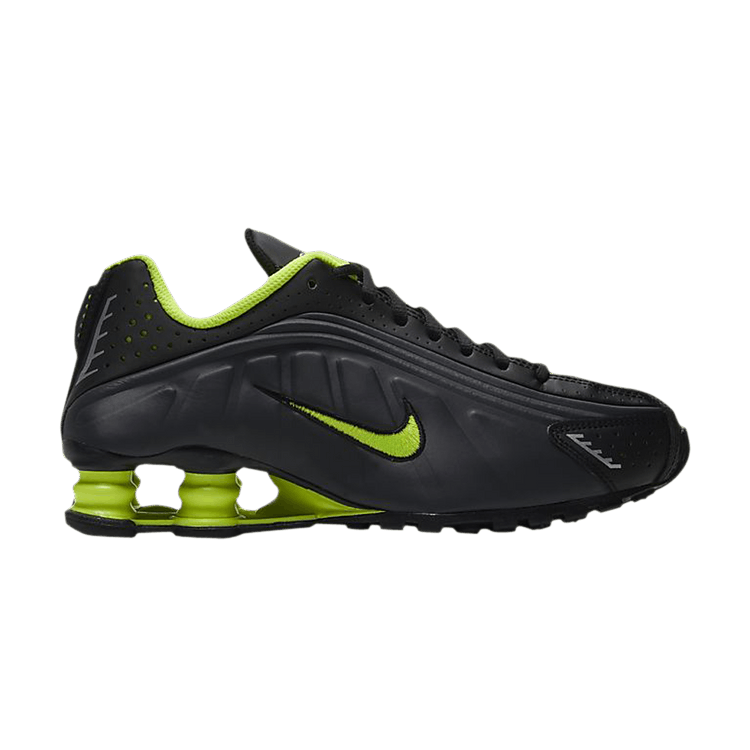 

Кроссовки Nike Shox R4 GS 'Black Volt', черный