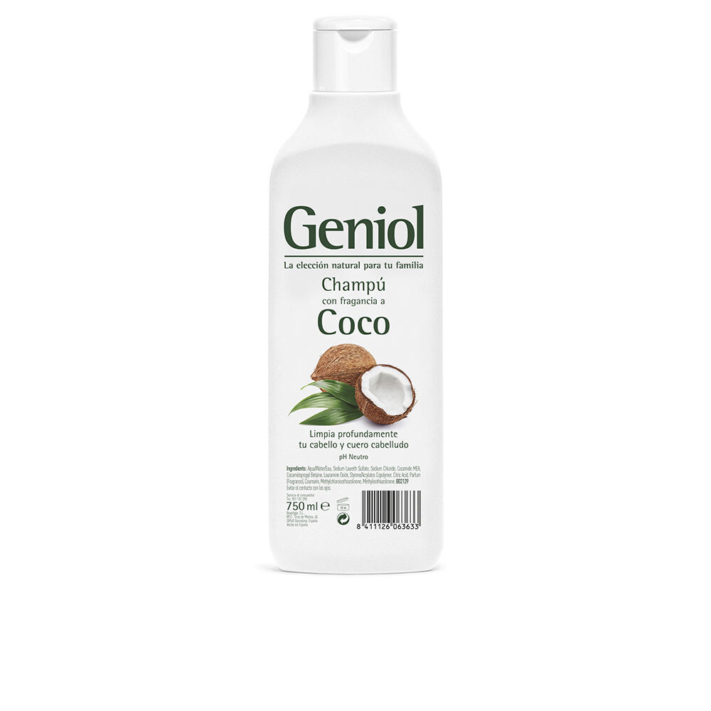 

Увлажняющий шампунь Geniol Champú Coco Geniol, 750 мл