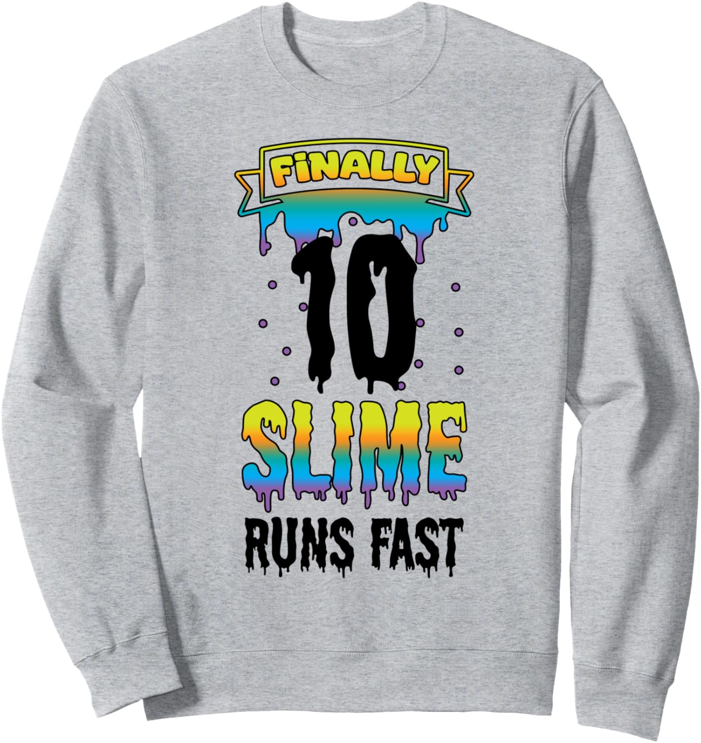 

Наконец-то 10 слаймов бегут быстро! 10-й день рождения, зеленая толстовка со слаймом Clear Slime Birthday Party Supplies & Slime Favors, Зеленый, Наконец-то 10 слаймов бегут быстро! 10-й день рождения, зеленая толстовка со слаймом Clear Slime Birthday Par