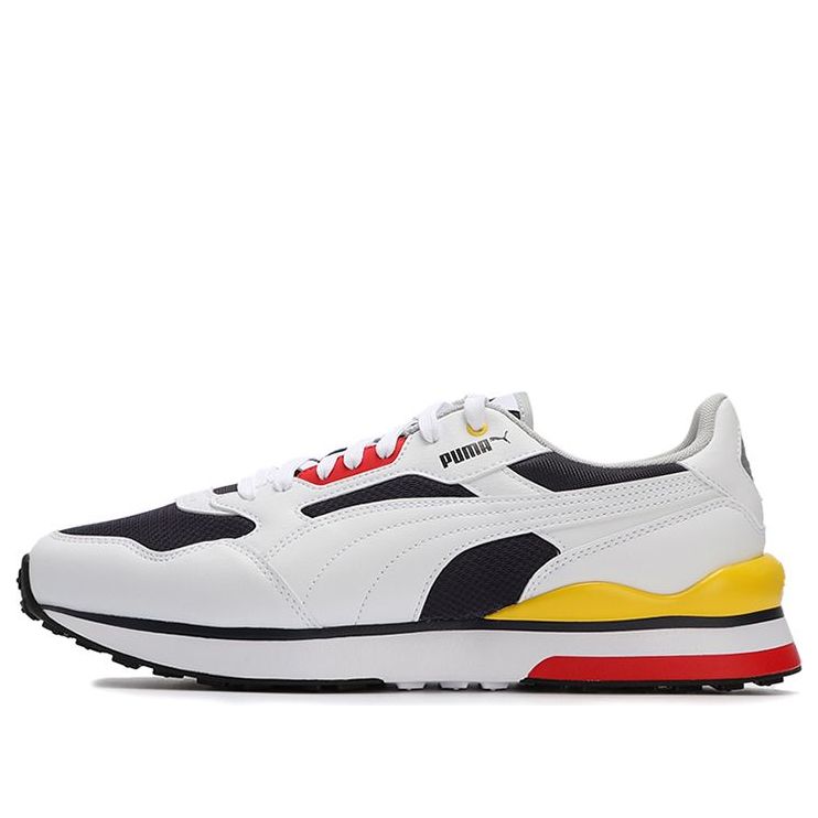 

Спортивные кроссовки PUMA R78 FUTR 'White New Navy', белый