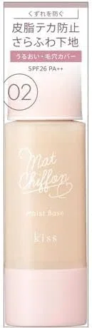 Тональная основа Kiss Matte Chiffon UV Moist Base 02 Natural 37 г
