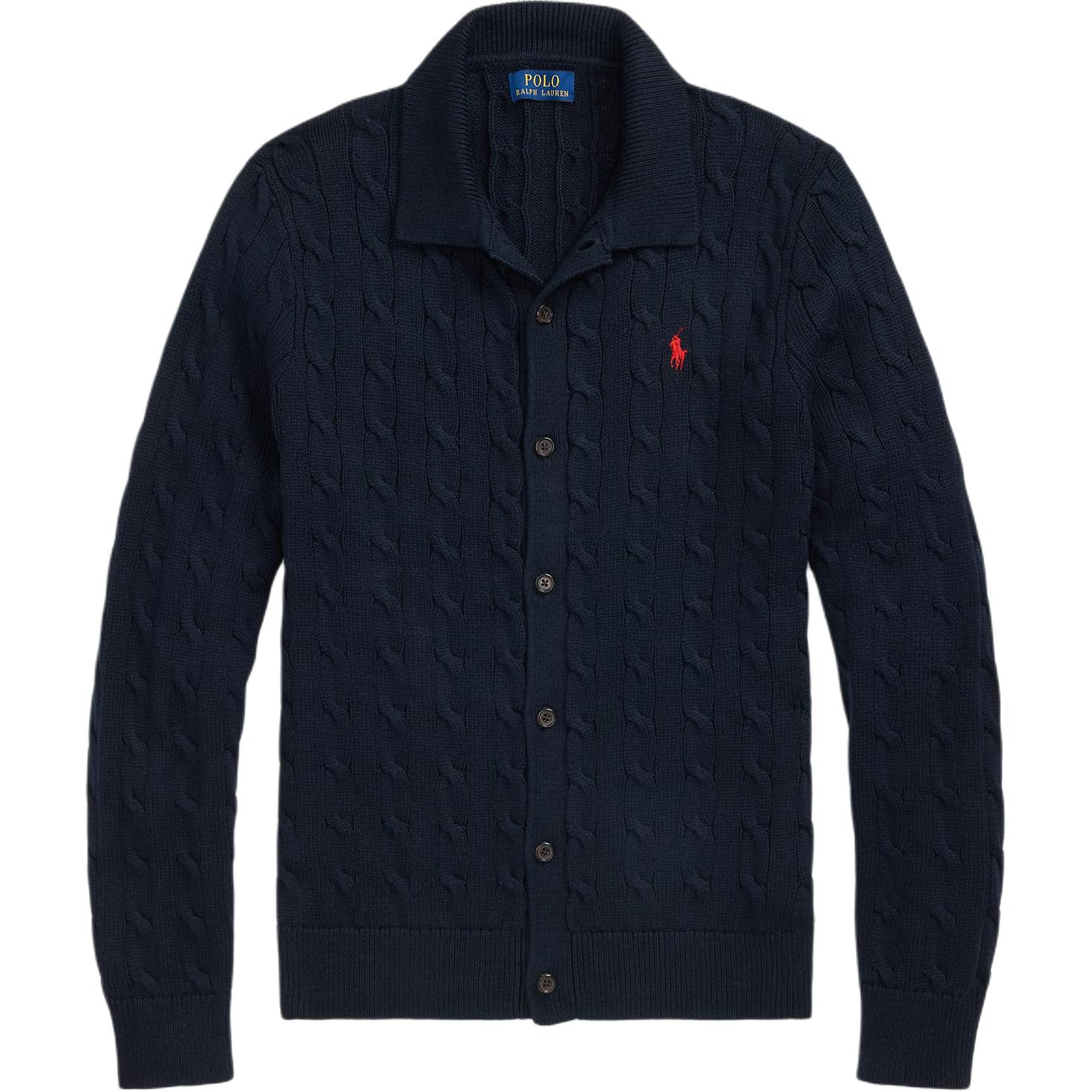 

Polo Ralph Lauren Кардиган с кабельной вязкой на пуговицах