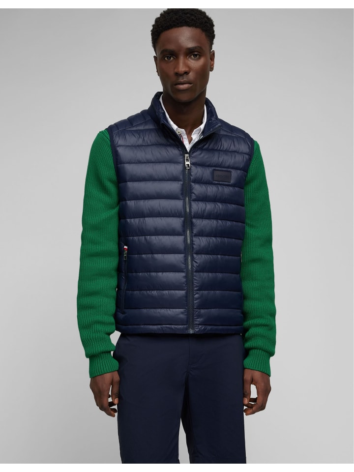 

HECHTER PARIS Жилет темно-синего цвета