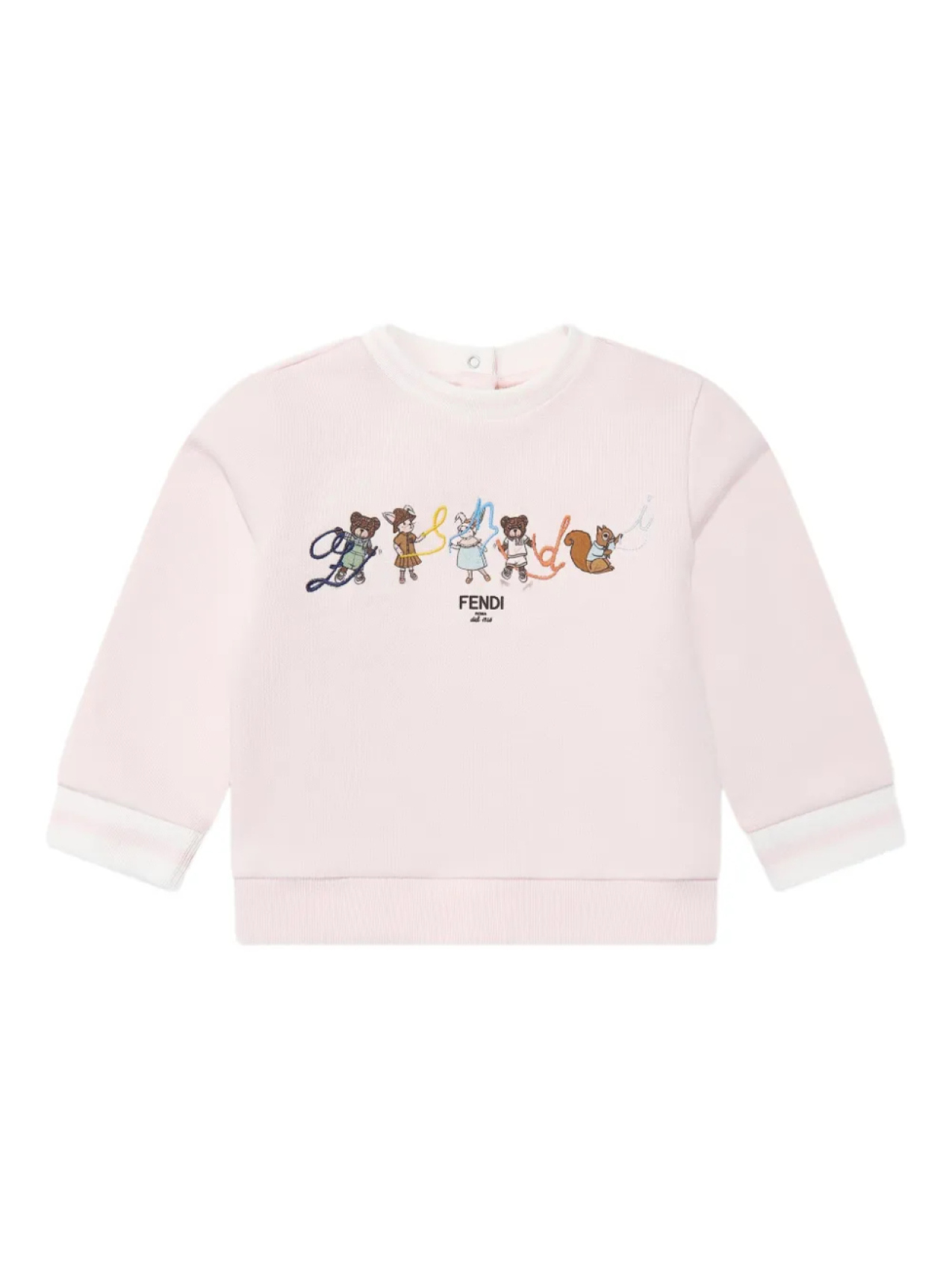 

Джерси толстовка Fendi Kids, розовый
