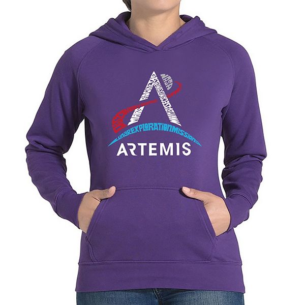 

Толстовка с капюшоном Nasa Artemis Logo La Pop Art, Purple, Фиолетовый, Толстовка с капюшоном Nasa Artemis Logo La Pop Art, Purple