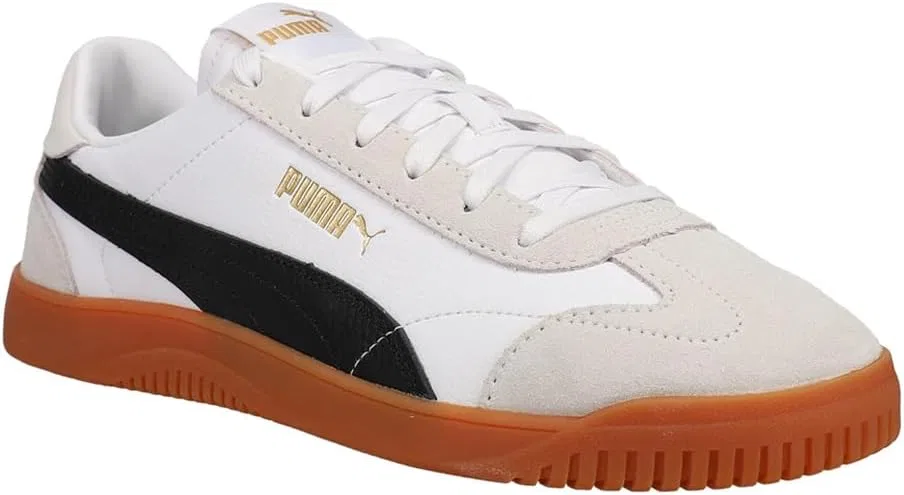 Кроссовки PUMA Unisex Adult Club 5v5 Low Boot, 2-Puma White Puma Black Feather Grey — фото 2