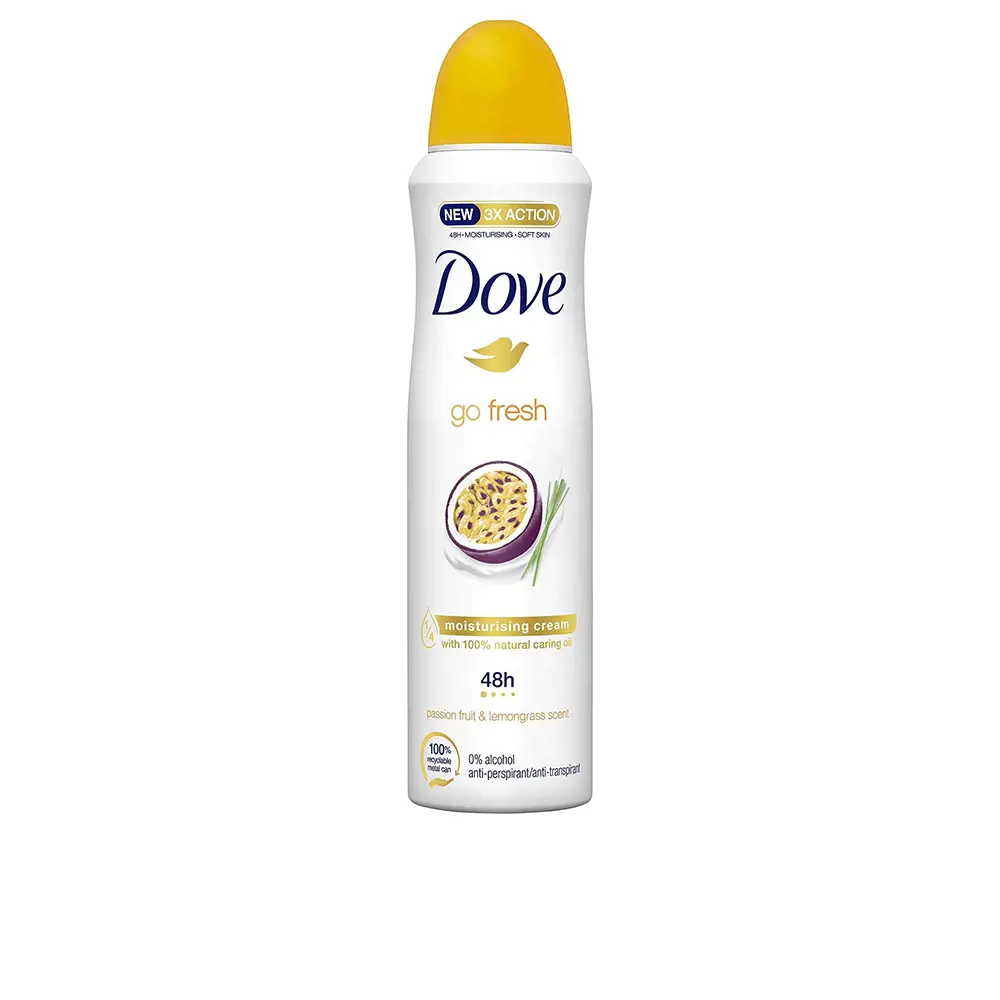 

Дезодорант Go fresh passion fruit & lemon grass deo vaporizador Dove, 200 мл.