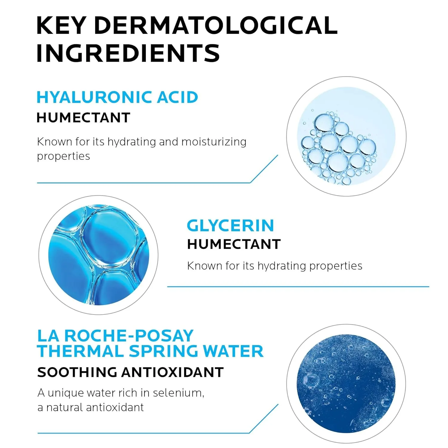 Крем для лица La Roche-Posay Hydraphase Intense с гиалуроновой кислотой, уменьшает отеки и припухлость под глазами, увлажняет и придает объем, 0,5 жидких унций. 14,8 мл (1 шт.) — фото 3