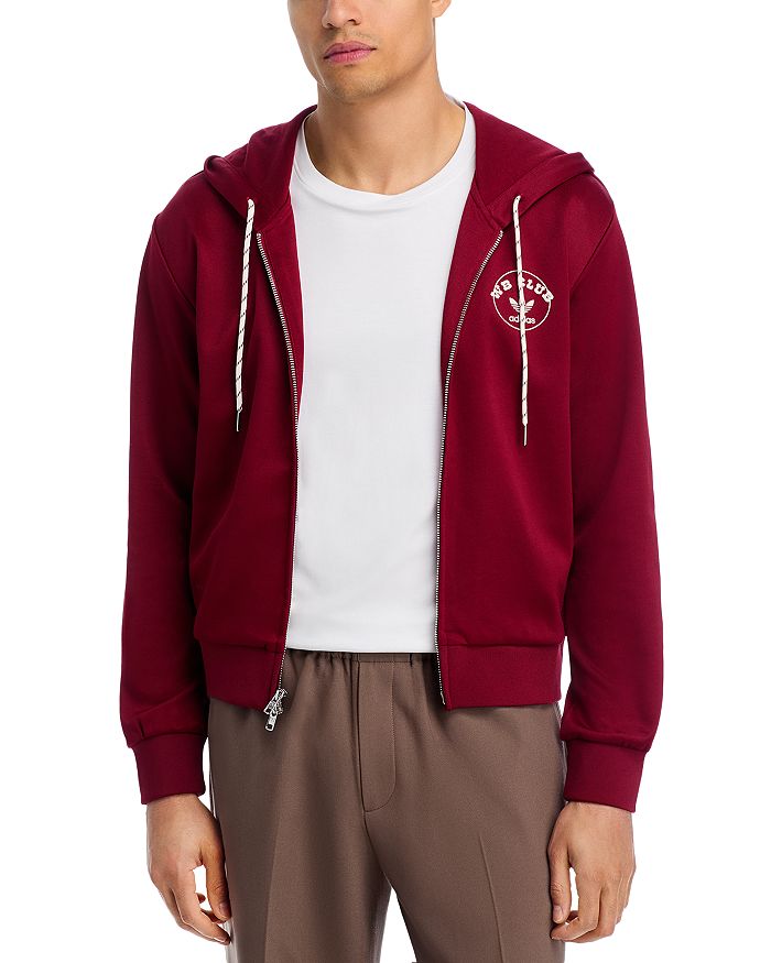 

Графическая толстовка Regular Fit с логотипом Adidas x Wales Bonner, красный