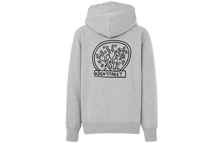 

Свитшот Keith X унисекс серый Uniqlo, серый