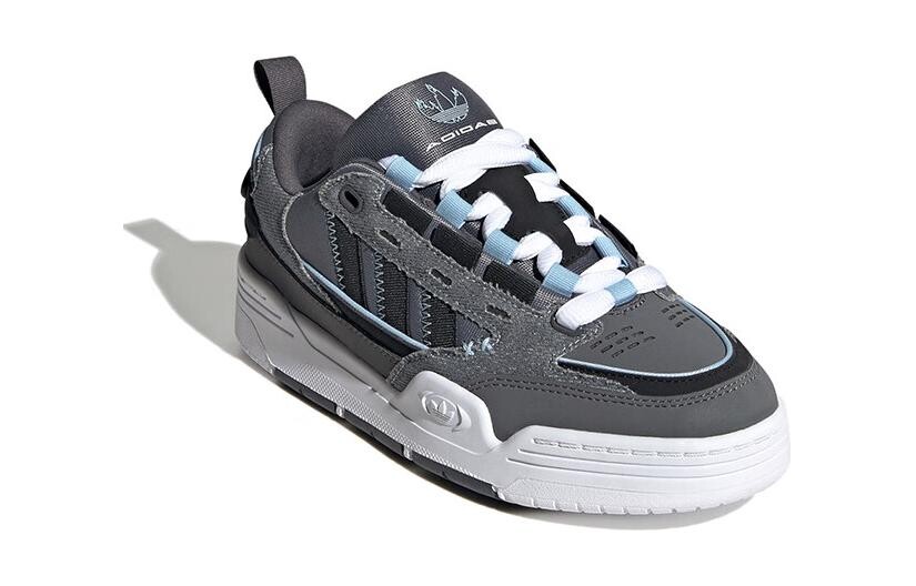 Adidas originals Adi2000 Детские кроссовки для скейтбординга GS, Black/Gray — фото 3