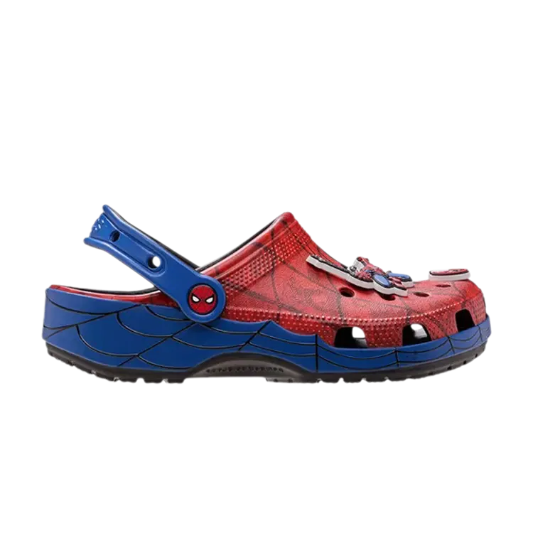 Сабо Marvel x Crocs Web Calssic Clog K, красный