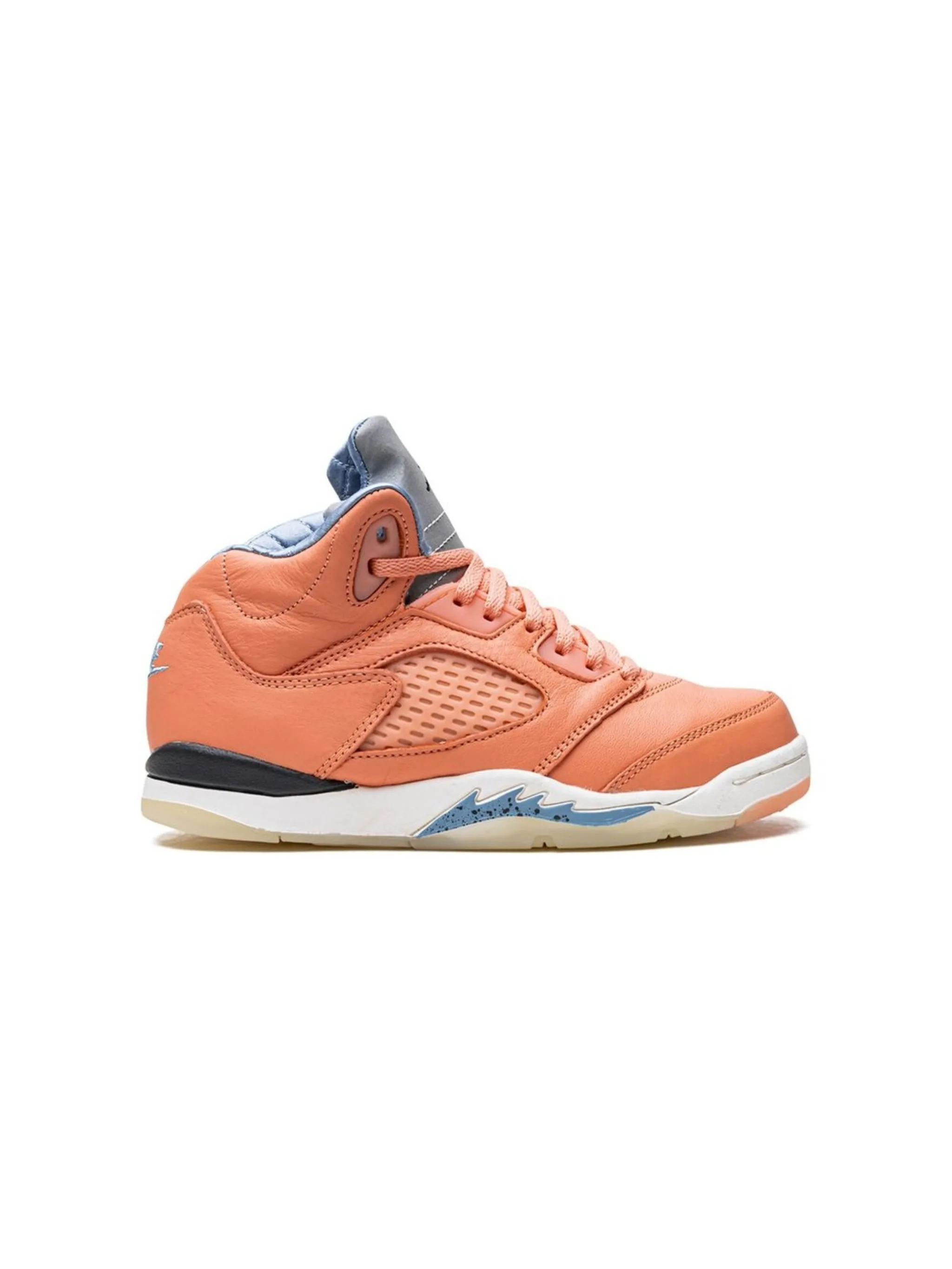 Высокие кроссовки Air Jordan 5 Jordan Kids, оранжевый — фото 2
