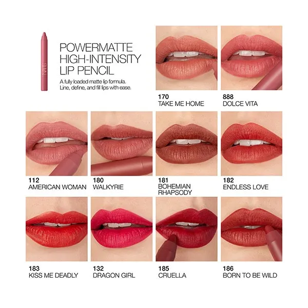Губная помада Powermatte High-Intensity Lip Pencil Nars, цвет dolce vita — фото 4