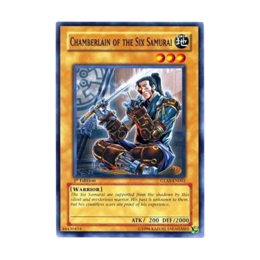 

CCG Чемберлен Шести Самураев (Обычный), Yu-Gi-Oh - Gladiator's Assault - Singles