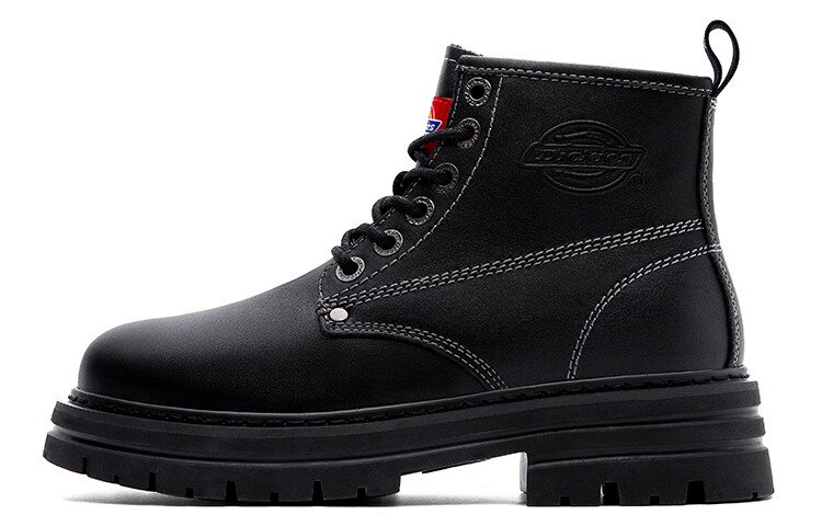 Ботинки женские Dickies Martin с прострочкой, черный