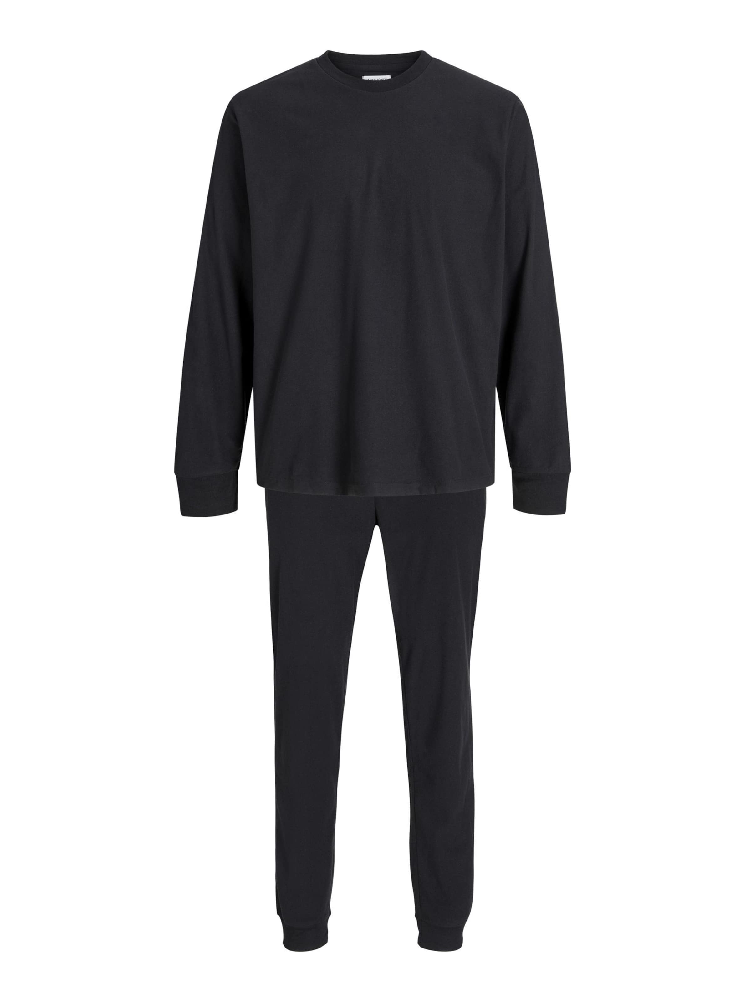 

JACK & JONES Домашняя одежда 'JACSolid' в черном цвете