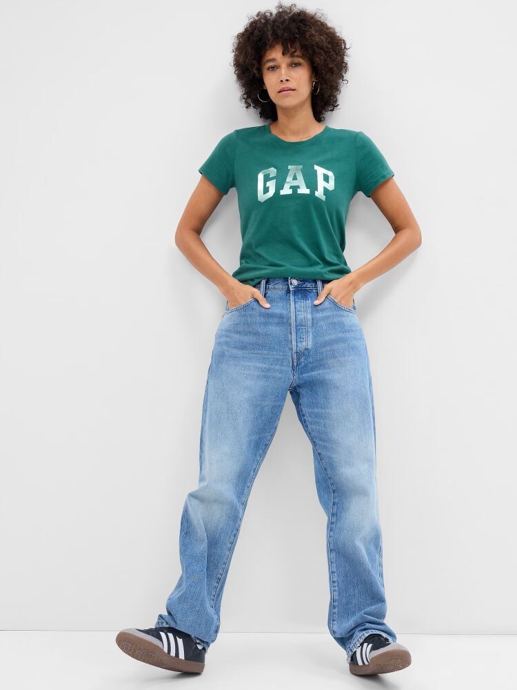 

Футболка с логотипом Gap, зеленый