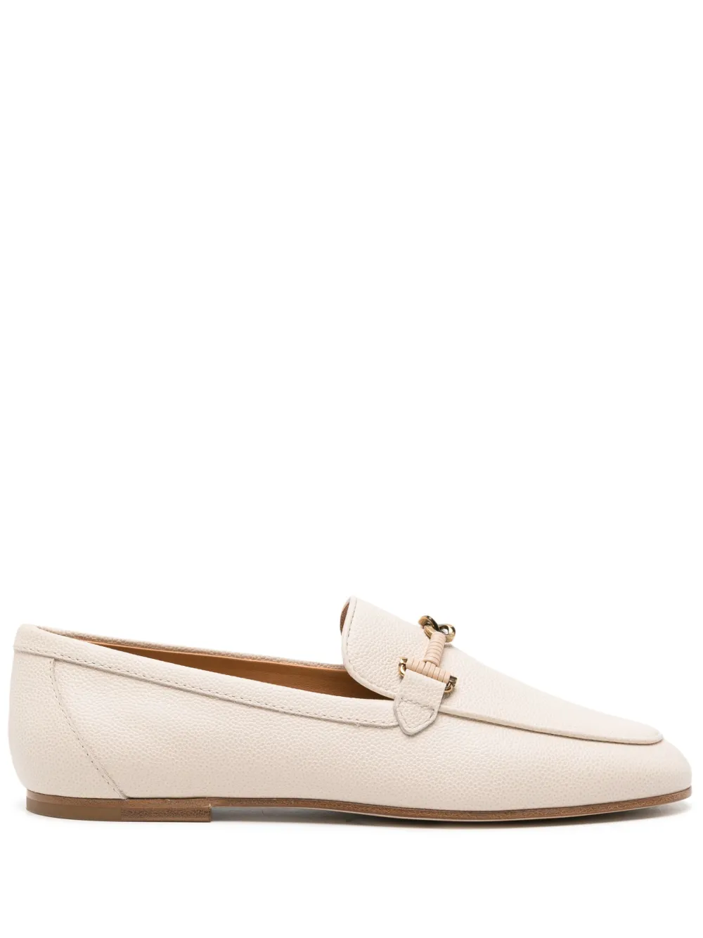 Лоферы с цепочкой TOD'S, нейтральный