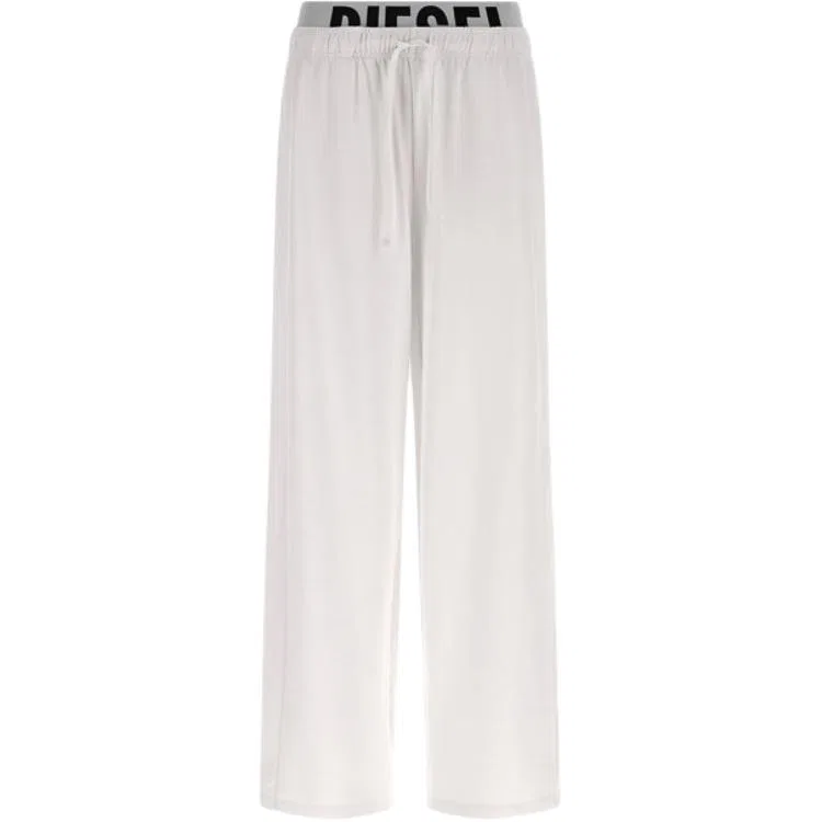 Тренировочные штаны Leslie-D-Pop на кулиске DIESEL, White
