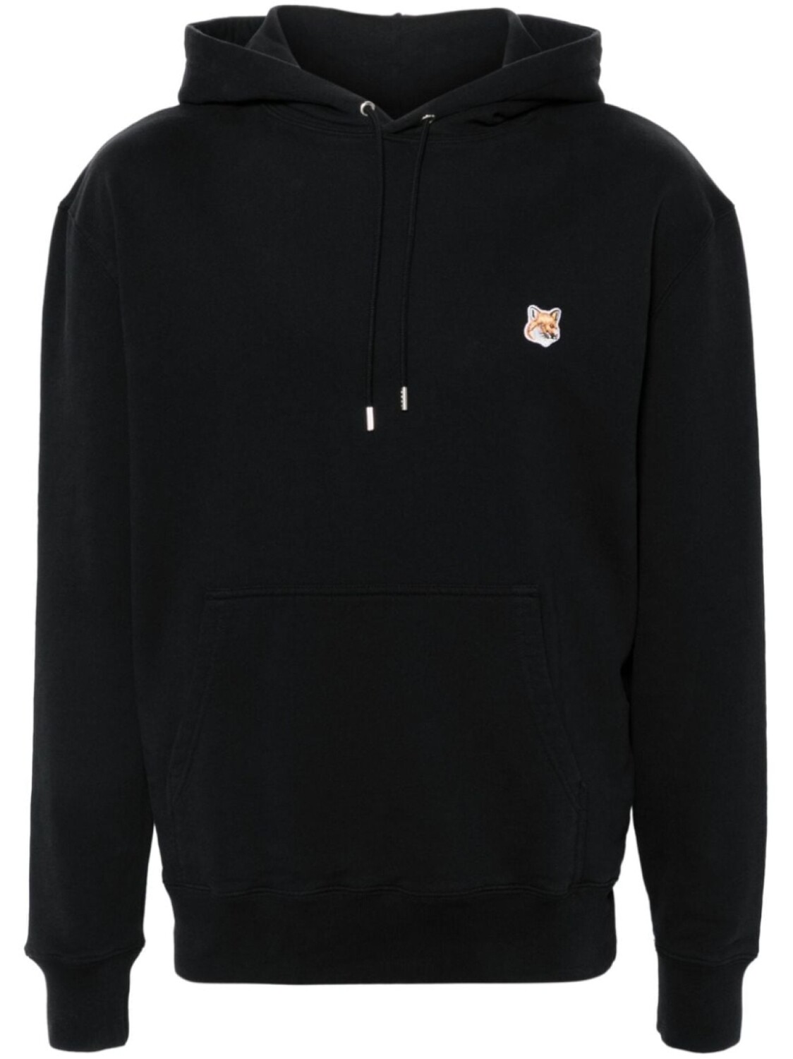 

Maison Kitsuné худи с нашивкой Fox, черный