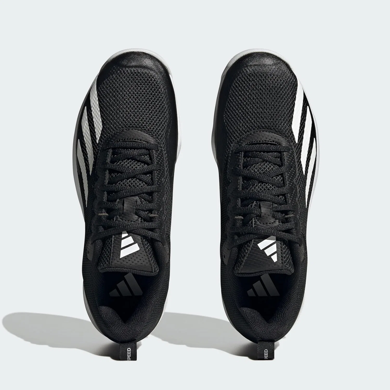 Кроссовки теннисные Adidas, Core Black/Footwear White/Matte Silver — фото 3