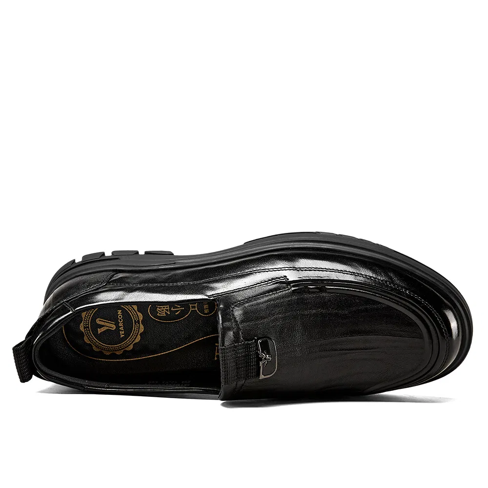 YEARCON Cow Leather Men's Casual Shoes Men's — фото 4