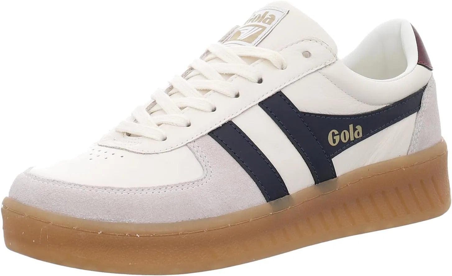 Мужские кроссовки Gola Elite Grandslam, Off White Navy Burgundy Gum