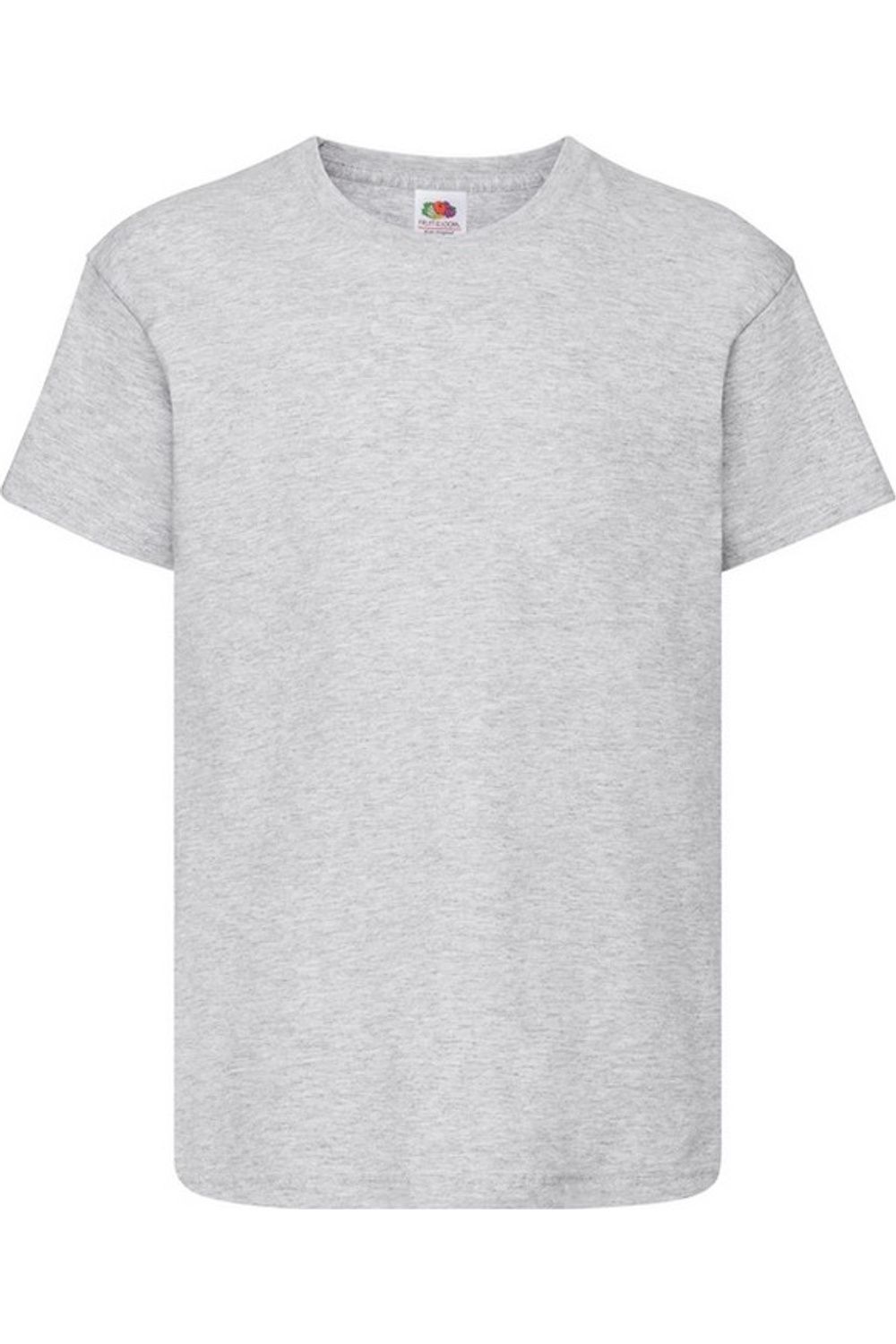 

Футболка Fruit of the Loom Original с короткими рукавами, серый