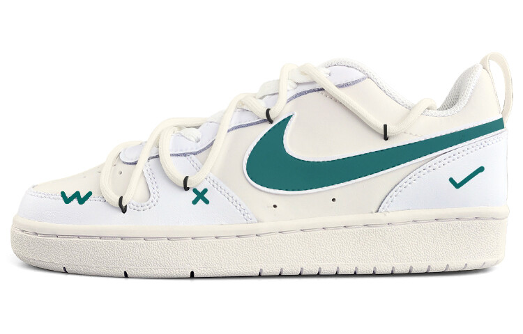 

Кеды Nike Court Borough Series Skateboard Shoes Women's Low-Top White, женская