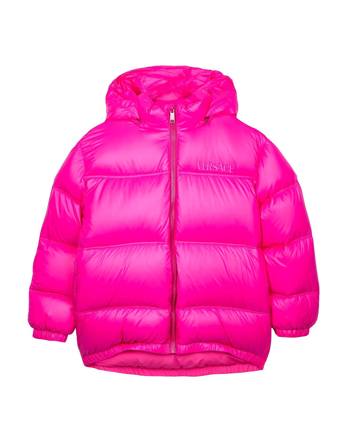 

Пуховик Versace Young, фуксия