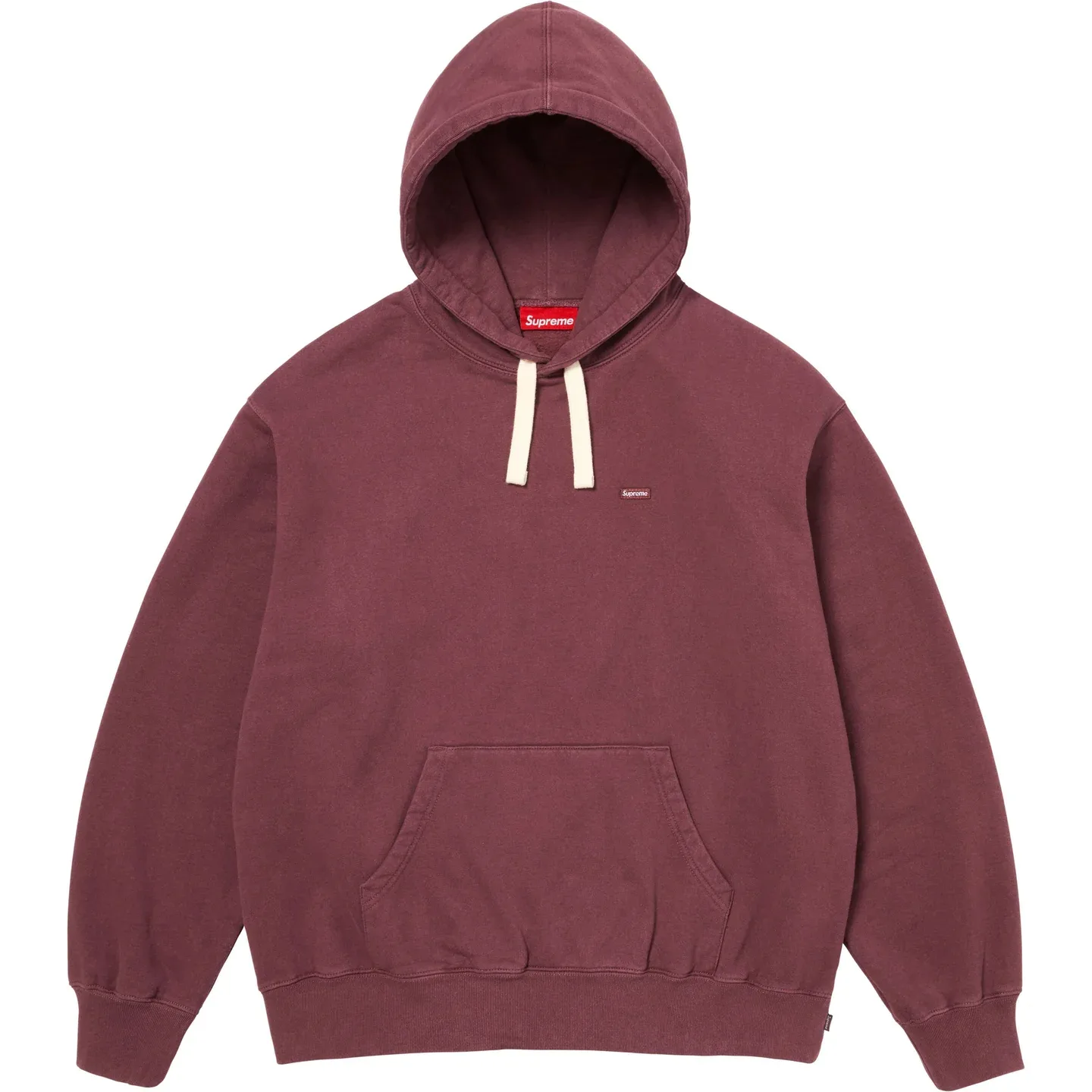 Толстовка с капюшоном на шнурке SS26 WEEK1 Small Box Unisex Supreme, Chestnut